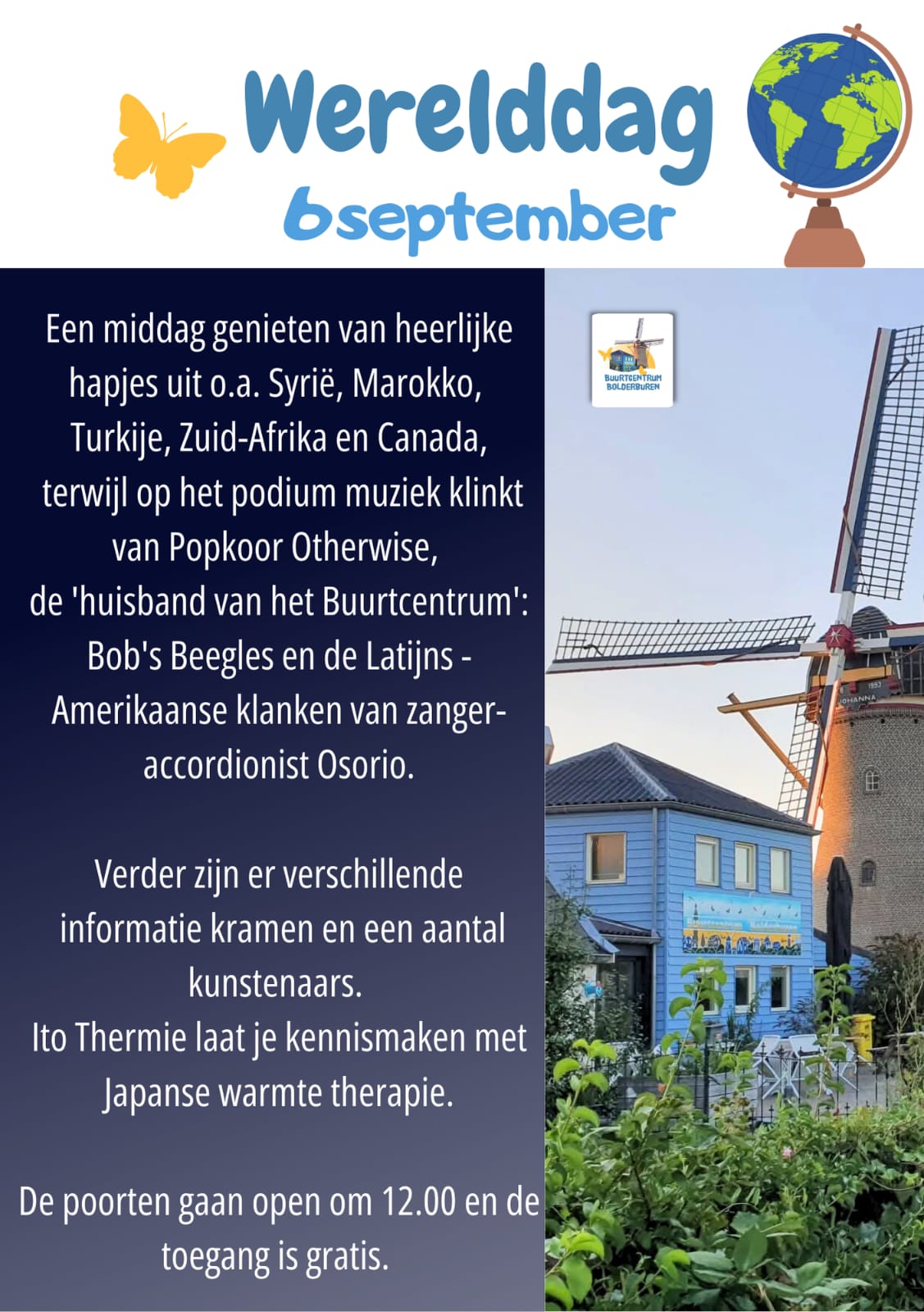 flyer Werelddag Bolderburen